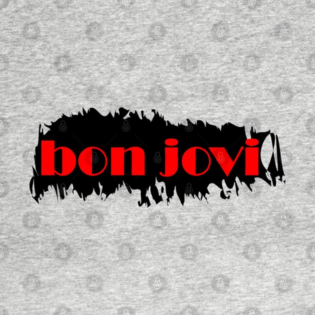 Bon Jovi Peeling Paint by Maries Papier Bleu